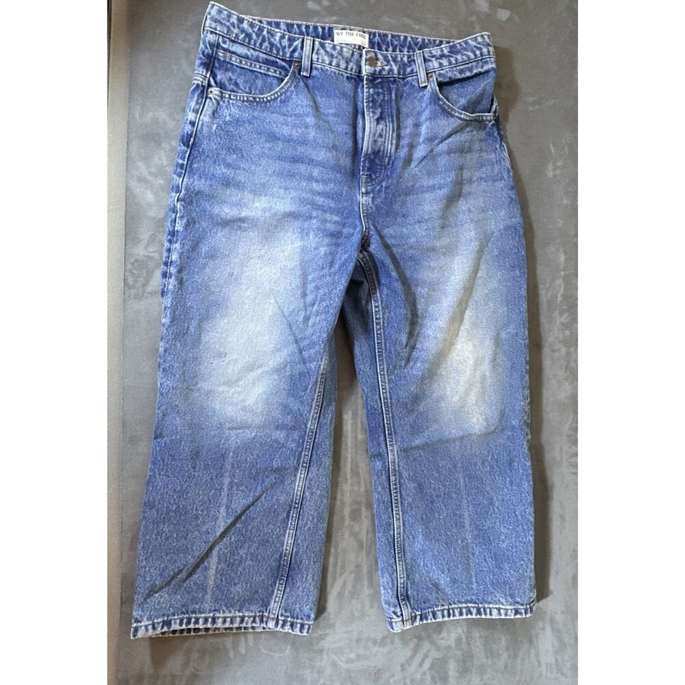 We The Free Barrel Jeans Women’s 32 Washed Out Blue
